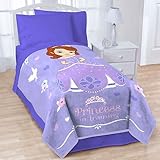 Disney Sofia the First Collection for Nursery / Toddler Room (Princess in Training 62 X 90 Inch Plus
