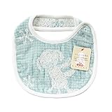 ギンガムマカロン スタイ（ブルー） 今治産