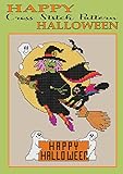 Happy Halloween Cross Stitch Pattern: New Easy and Fun Needlework Design (Modern Cross Stitch Pattern Book 7) (English Edition)
