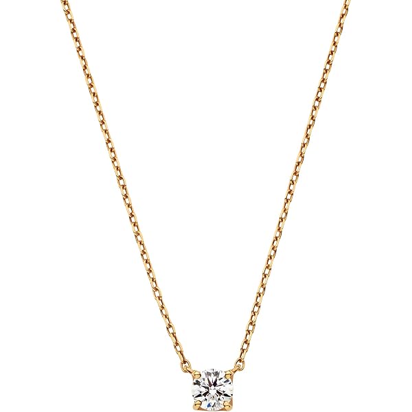 Amazon | [ヴァンドーム青山] 【公式】 ネックレス ダイヤモンド≪品質 