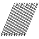 uxcell プラスドライバービット　磁気ドライバービット　PH1　10個入り