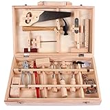 RUMIBOX 木製 工具セット 大工さん 知育玩具 積み木　木製 おもちゃ 知育 3080013 [並行輸入品]