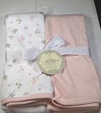 Set of 2 Kyle & Deena Baby Swaddling & Receiving Blankets 26 x 26 100% Cotton Flannel by Kyle & Deen