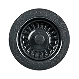 Schock-Houzer 190-9268 Color Strainer 3-1/2-Inch Opening, Speckled Granite Black [並行輸入品]