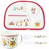 丸和貿易 ラブリーメイト ギフトセット サーカス にぎやかなイラストがお食事タイムを楽しめます