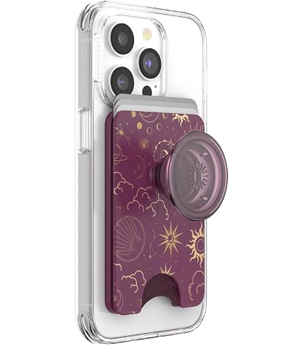 PopSockets PopWallet+ Mit Millenium Falcon Design – Handy-Halterung & Kartenetui In Einem, Austauschbarer PopTop