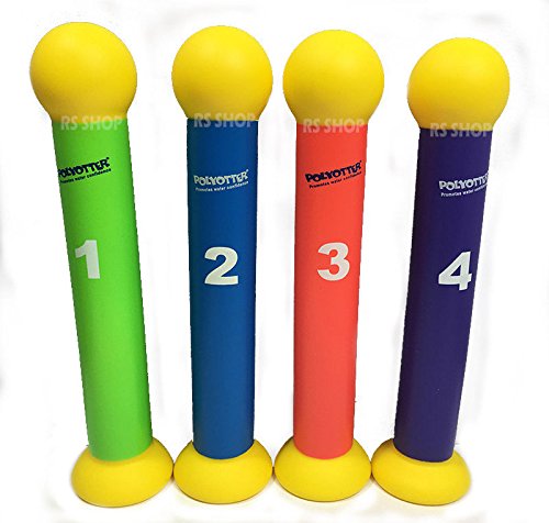 Flexible Dive Sticks Water Confidence Swimming Diving Game 4 Pack