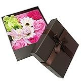5 COLOR BOX[ソープ フラワー]シャボン フラワー【ブラウン 】