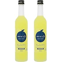Amazon.co.jp: 【公式発送】ゆず 5倍希釈ジュース（500ml）2本 柚子屋