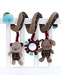 Little Bird Told Me Percy Pup Activity Spiral Baby Toy One Size [並行輸入品]