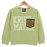 クリフメイヤー キッズ ロゴスウエット 120 グリーン 1427045K