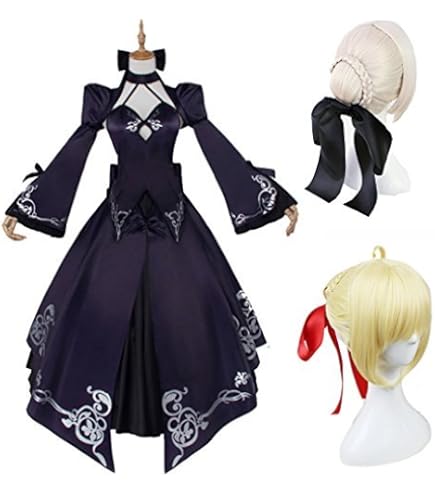 Amazon.co.jp: コスプレ 衣装 アルトリア・ペンドラゴン オルタ