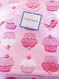 Cutie Pie Pink Cupcakes Baby Blanket by Cutie Pie Baby, Inc.
