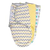 スワドルミー Swaddle Me おくるみ SWADDLEME COTTON KNIT 3 PK コットン ベビー アフガン S/Mサイズ 3枚セット 54230 Chevron Splash サマ