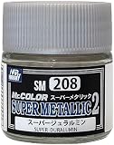 GSI クレオス(GSI Creos) Mr.カラー スーパーメタリック2 スーパージュラルミン 10ml 模型用塗料 SM208