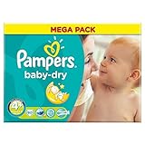 Pampers Baby Dry Size 4+ Maxi Plus 9-20kg (80 per pack) パンパース赤ちゃんドライサイズ4+マキシプラス9～20キロ（パックあたり80 ）