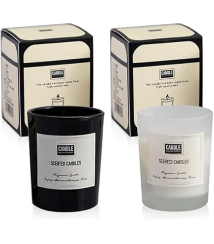 ❤️キャンドル　ワックス　アロマセラピー　香り　ローズマリーの香り Amazon.co.jp: FlavCharm アロマテラピー香り付きキャンドル