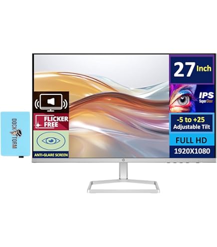 Amazon.co.jp: HP 27インチ 1080P コンピューターモニター シルバー