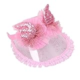 サンビーチハットトップガールズアウトドア夏サンハットエラスティックヘアフープハットなし