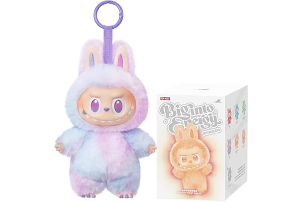 POP MART THE MONSTERS Big into Energy シリーズ ぬいぐるみペンダント【1ピース】 ポップマート ガチャガチャ ブラインド ボックス フィギュア プラモデル プレミアム おもちゃ PVC ソフビ オリジナル キャラクター 誕生日 プレゼント