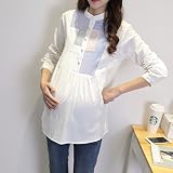 春夏 マタニティ T シャツ 　 ワンピース 外出着 妊婦服 ワンピース 授乳服 / マタニティ (L)