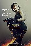 小ポスター、米国版「バイオハザード: ザ・ファイナル」ミラ・ジョヴォヴィッチ