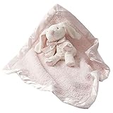 Barefoot Dreams Baby Girls Pink Cozychic Toy Blanket size 15x17 by Barefoot Dreams