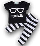 (プチプライム) Petit Prime キッズ シャツ ズボン セット パジャマ プリント 熊 キュート 北欧 クマ セットアップ 12色展開 (110cm, 眼鏡)