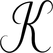 Amazon｜一文字からの K フォント AutumnEmbrace 筆記体 Sサイズ