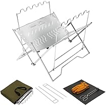 PSKOOK 焚き火台 ソロライトグリル 折りたたみ 軽量 コンパクト ステンレ Amazon | PSKOOK 焚き火台 ソロライトグリル 折りたたみ 軽量