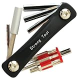 まとめ買い 10個セット「ストロングツール(Strong TooL) 19in1 精密コンパクトレンチ 六角棒タイプ 黒 12970」