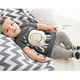 【ノーブランド品】 赤ちゃん　コットン　Tシャツ　トップス　ハーレムパンツ　セット　スーツ　全4サイズ - 70