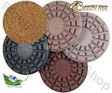 Eco Friendly Stone Polishing Pad Cheetah 5 Inch Kit of 4 Plus Monkey 11,000 [並行輸入品]