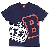 ベビードール BIGロゴTシャツ 男女兼用 S ネイビー