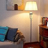 AMOS ヨーロッパスタイルのレトロフロアランプクリエイティブリビングルームのクリスタルフロアランプノスタルジックなブラックファッションライト