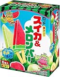 ロッテ BIG スイカ＆メロンバー 新発売 70ml×6本 9箱