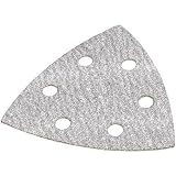 DEWALT DWASPTRI08 Hook and Loop Triangle 80 Grit Sandpaper, 12-Pack [並行輸入品]
