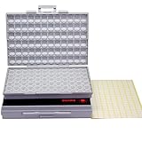 (2個セット) AideTek BOX-ALL パーツケース チップ抵抗 チップコンデンサ 144値を確実に整理収納 専用ラベルシール付