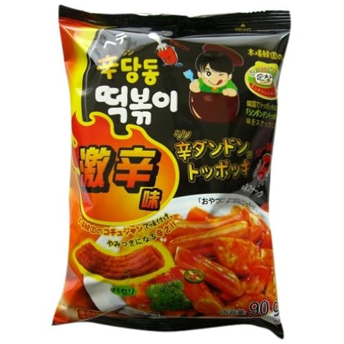ヘテパシフィック 辛ダンドントッポッキ味スナック 激辛味