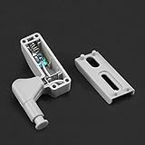 Merssavo 6個LEDセンサーライトキッチンキャビネットヒンジ戸棚クローゼットワードローブライト