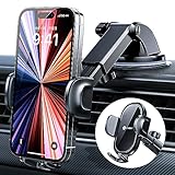【2022年改良型】 Andobil 車載ホルダー 2in1 スマホホルダー 車 【全面保護&安定性抜群】片手操作 すまほほるだー 車 スマ