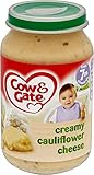 Cow & Gate Creamy Cauliflower Cheese 7mth+ (200g) 牛とゲートクリーミーカリフラワーチーズ7Mth + （ 200グラム）
