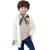 大きなセール。 Daoroka 男の子 女の子 スタイリッシュ ストライプ 長袖 秋冬 Tシャツ トップス ブラウス 服 1-6歳 子供 120 ブラック