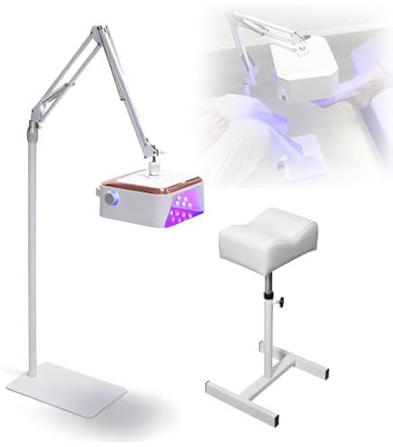 Amazon.co.jp: フットネイル用ライト 3本アーム式LED/UVライト