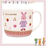 ラブアダブダブ 子ども用コップ ピンク 9.9×直径7.5×6.6cm/容量:210ml R.ジュニア軽量マグ