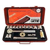 Vintage BMC Metrinch 17pc 3/8 Drive 12 Point Socket & Ratchet Set [並行輸入品]