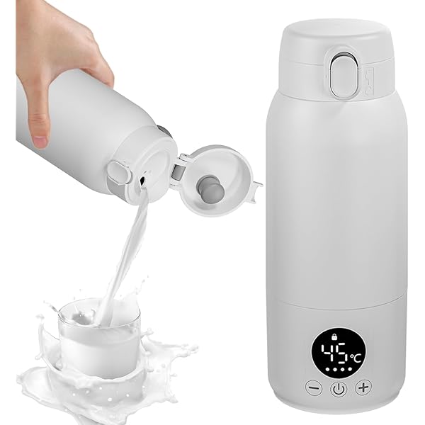 Portable Bottle Warmer For Travel, 2-Min Fast Heating Baby Bottle