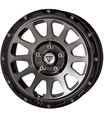 Amazon | DELTA FORCE OVAL 17x7.0J 5/114.3 7J +32 ブラック