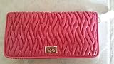 COACH財布 F49609 MADISON TWIST GATHERED LEATHER ACCORDION ZIP PINK [並行輸入品]
