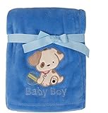 Big Oshi Baby Super Soft Blanket, Blue by Big Oshi